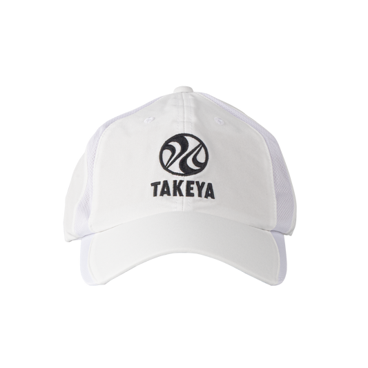 takeya-sport-vented-adjustable-hat-g3 97285-TK-PB-Hat-White-Front.png